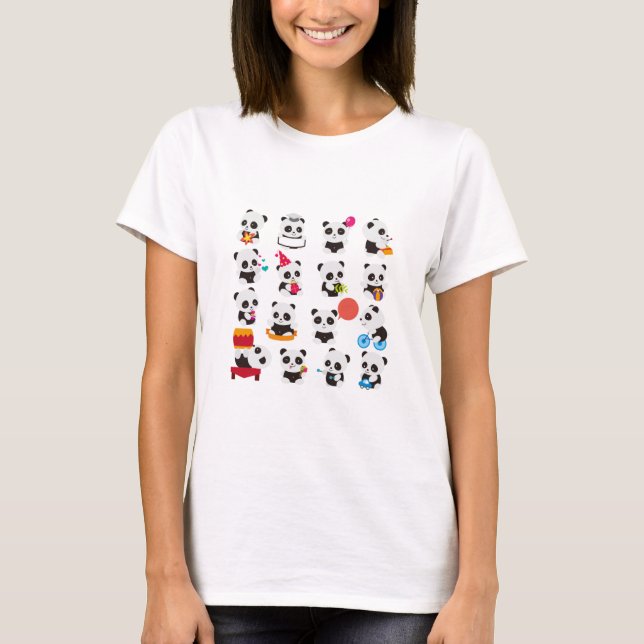 Camiseta de Design Panda (Frente)