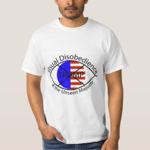 Camiseta de desobediência visual