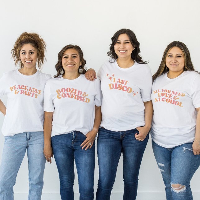 Camiseta de Despedida de Solteira Disco da Ultima  (Criador carregado)