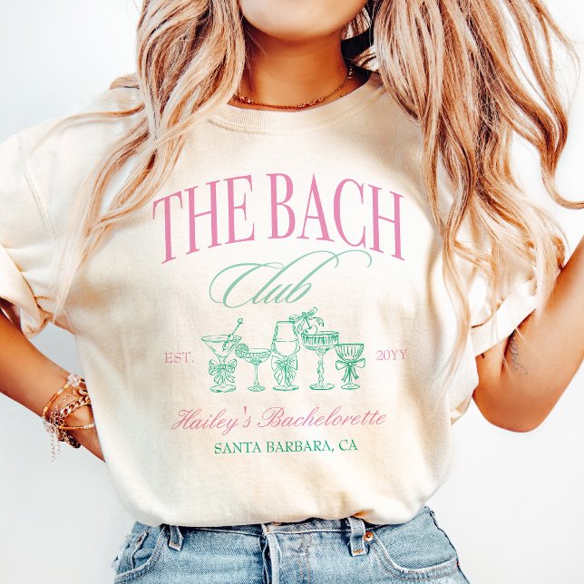 Camiseta de Despedida de Solteira The Bach Club (Criador carregado)