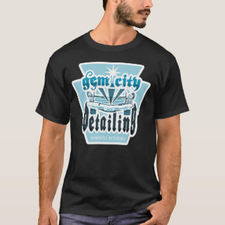 camiseta de detalhes da cidade gem