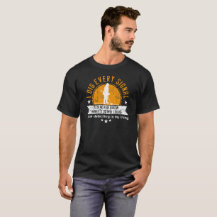 Camiseta de detecção de metais divertidos - Eu e