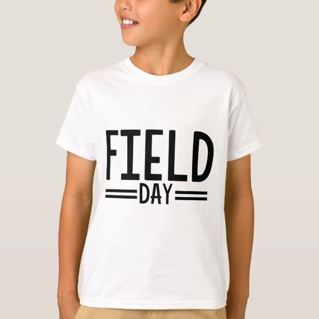 Camiseta de Dia de Campo Escolar (Frente)