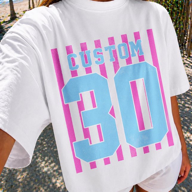 Camiseta de Dia de Jogo com Nome da Equipe Persona (Criador carregado)