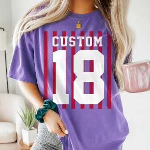 Camiseta de Dia de Jogo Personalizada para Fãs de