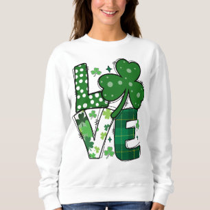 Camiseta de Dia de São Patrício Verde e Bonita - C