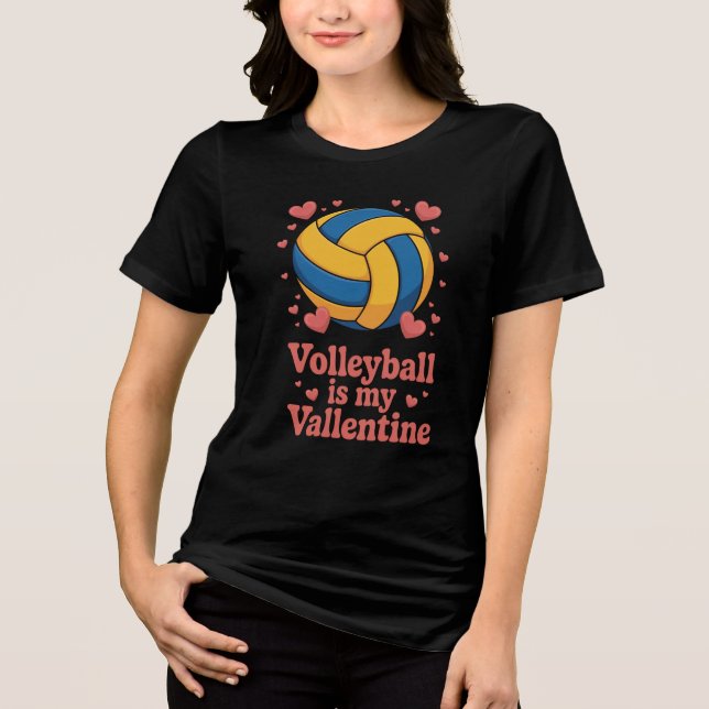 Camiseta de Dia dos Namorados de Volei (Frente)