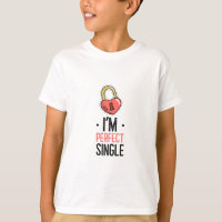 Camiseta de Dia dos Namorados engraçada para crian