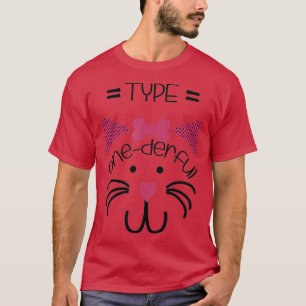 Camiseta de diabetes tipo 1 para Cat tipo 1, de ti