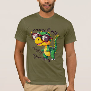 Camiseta de Dinossauro Legal com Atitude
