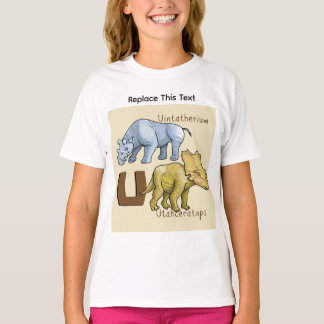 Camiseta de Dinossauro ou Animal Pré-Histórico