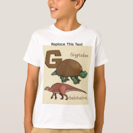 Camiseta de Dinossauro ou Animal Pré-Histórico