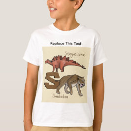 Camiseta de Dinossauro ou Animal Pré-Histórico