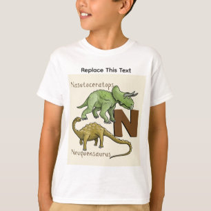 Camiseta de Dinossauro ou Animal Pré-Histórico