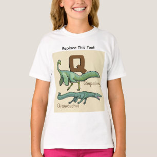 Camiseta de Dinossauro ou Animal Pré-Histórico