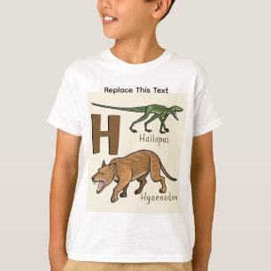 Camiseta de Dinossauro ou Animal Pré-Histórico