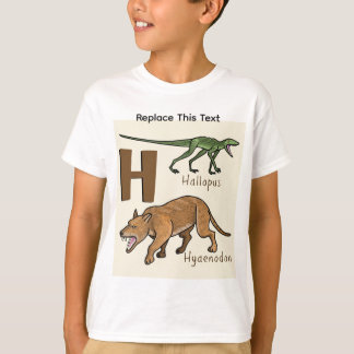 Camiseta de Dinossauro ou Animal Pré-Histórico