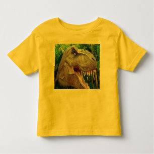 Camiseta de dinossauro para crianças