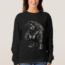 Camiseta de Disco Dog – Arte de Rua de Cachorro Mo