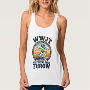 Camiseta de Disco Vintage WWJT O Que Jesus Lançari