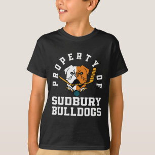 Camiseta De diversão do bulldog de Sudbury 1