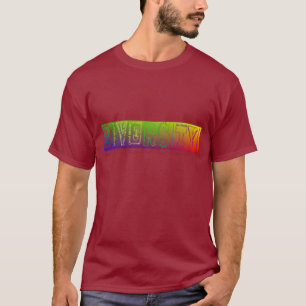 Camiseta de diversidade