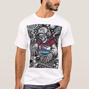 Camiseta de Dj do Colorado
