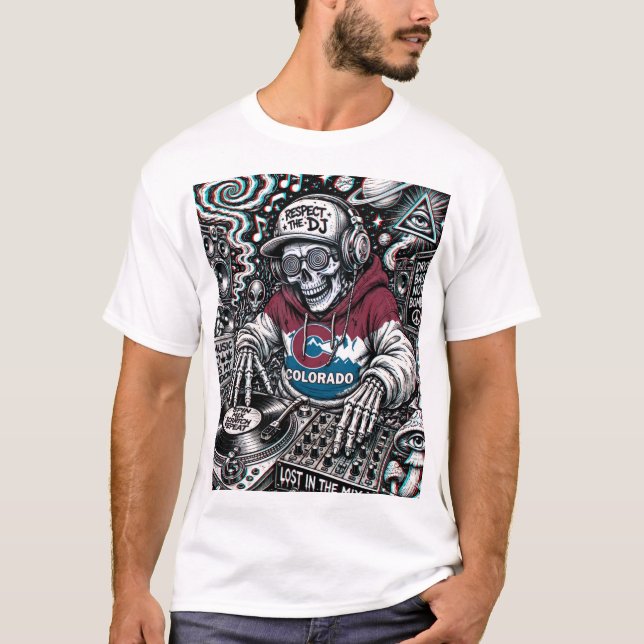 Camiseta de Dj do Colorado (Frente)