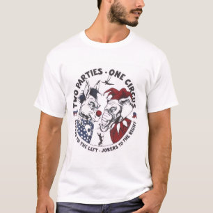 Camiseta de Dois Palhaços de Festa