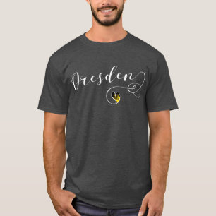 Camiseta de Dresden do coração, Alemanha