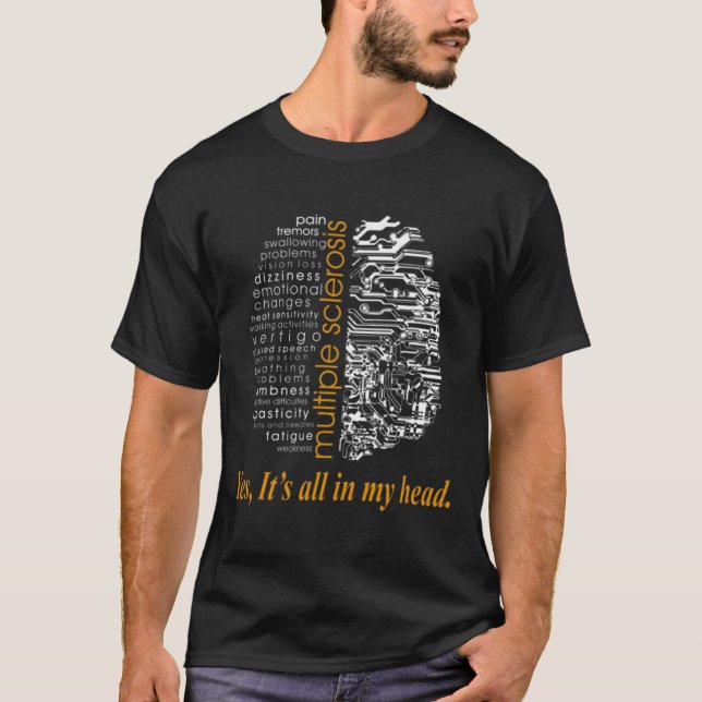 Camiseta De Dúvidas De Esclerose Múltipla (Frente)