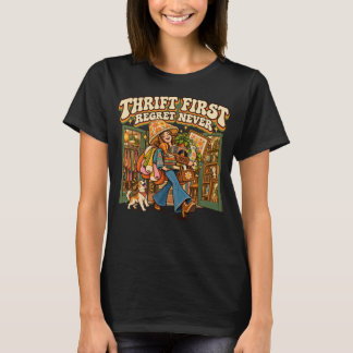 Camiseta de Economia Primeiro Arrependimento Nunca