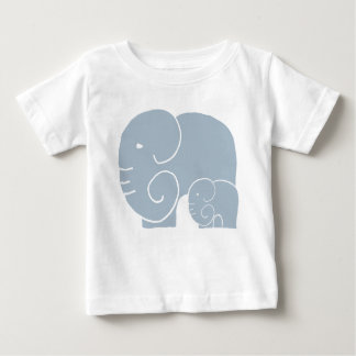 Camiseta de Elefante e Bebê