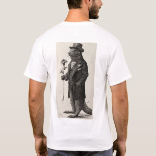 Camiseta de Elegância do Corpo do Cheio Marmot Alp