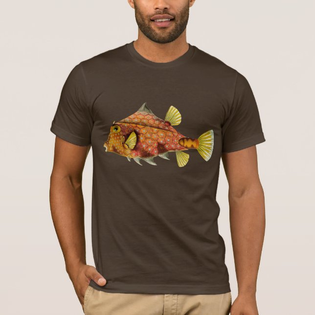 camiseta de embrulho de peixe (Frente)
