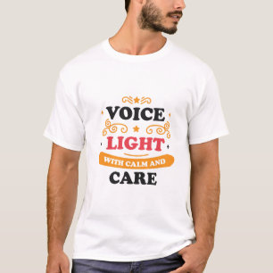 Camiseta de Empoderamento Uplifting – Voz Luz