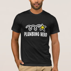 Camiseta de encanador com slogan de herói de encan