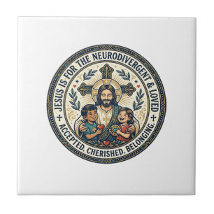 Camiseta de Encorajamento Neurodivergente Jesus In