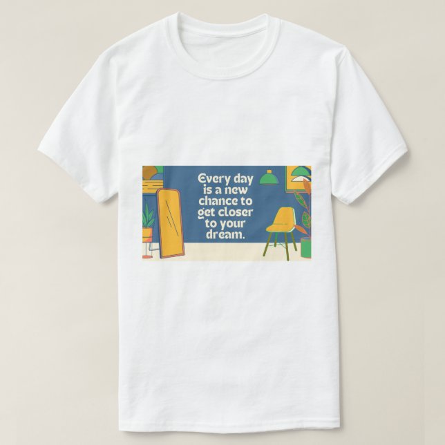 Camiseta de energia (Frente do Design)