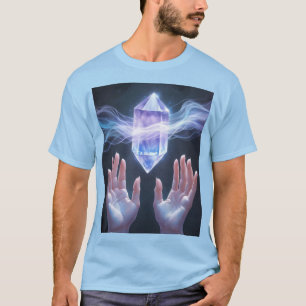 Camiseta de Energia de Cristal Místico - Espiritua