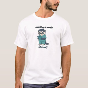 Camiseta de Enfermeira Cardiologista Lontra Gráfic