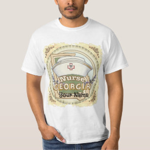 Camiseta de Enfermeira da Geórgia