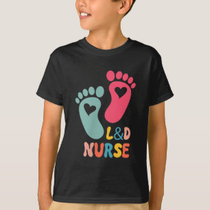 Camiseta De Enfermeira De Trabalho E Parto - Traba
