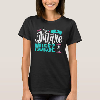 Camiseta de Enfermeira em Progresso Estudante de E