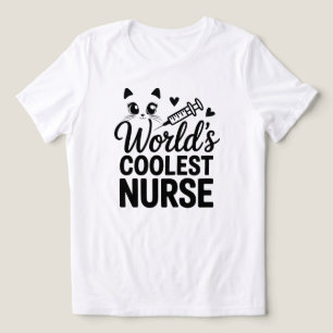 Camiseta de Enfermeira Perfeita – Para Heróis de S