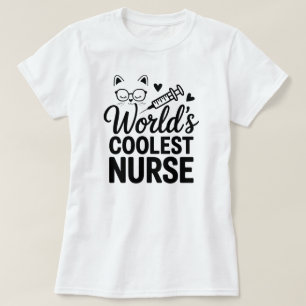 Camiseta de Enfermeira Perfeita – Para Heróis de S