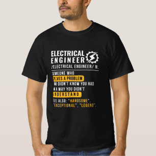 Camiseta de Engenheiro Elétrico [substantivo]
