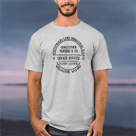 Camiseta de Engenheiros de Serviços de Garagem