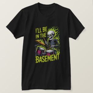Camiseta de Ensaios no Porão do Baterista