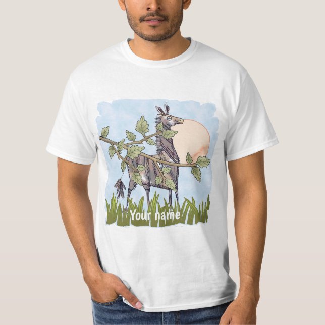 Camiseta de esconderijo de cavalos (Frente)